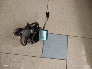 Llave de contacto con pantalla digital