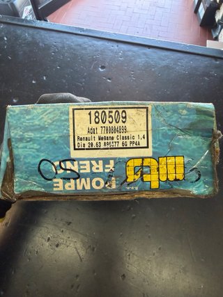 Pompa Freno Originale OE 7700804899