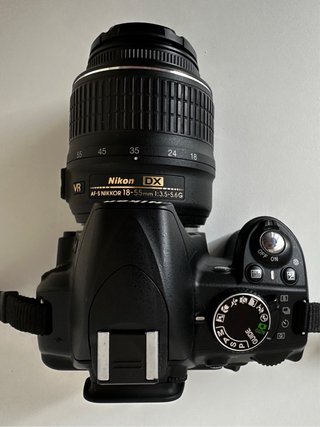 CAMARA NIKON D3100 + 2 objetivos + accesorios