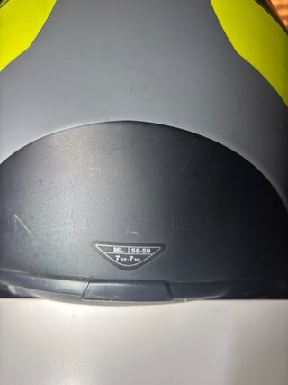 Casco AGV AX9 Amarillo/Gris