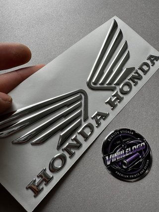 2 EMBLEMAS PEGATINA RELIVE HONDA LOGO CARENADO