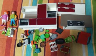 Playmobil Cocina Moderna + 3 Figuras