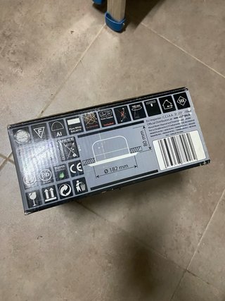 3 Unidades de Focos LED Redondo 182mm 15W Blanco