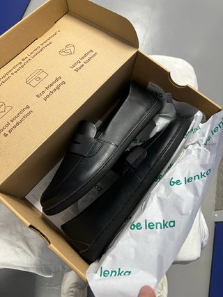 Mocasines Be Lenka Buena barefoot negro talla 43