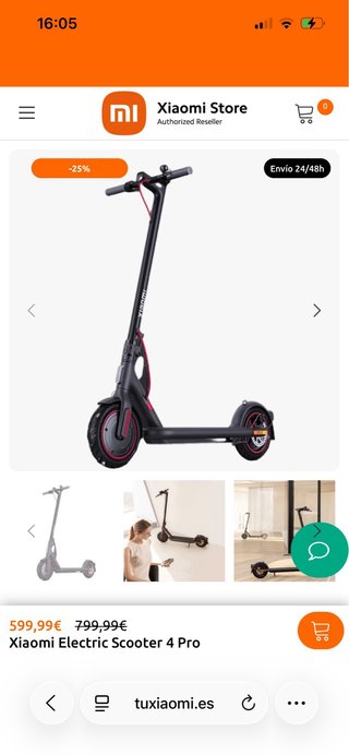 Patinete Xiaomi Scooter 4