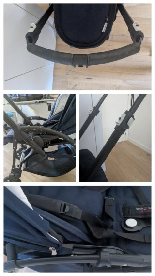 Bugaboo Bee 5 Silla + Capazo + Accesorios