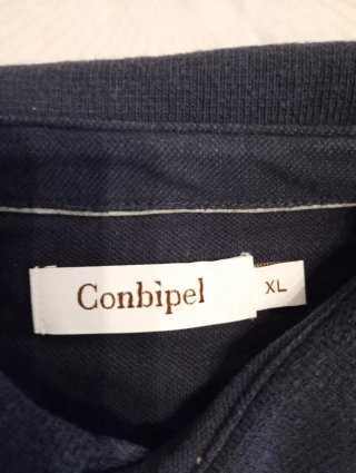 Polo blu uomo