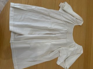 Blusa beige babydoll. Zara. Talla S.
