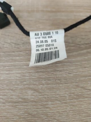 Cableado Puerta Conductor Audi A3 8P