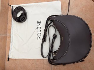 Bolso Polène Número 10 Marrón