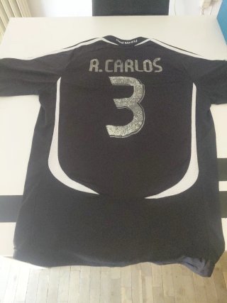 Camiseta Real Madrid Vintage Adidas Negra