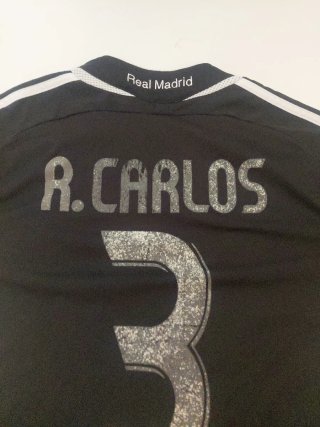 Camiseta Real Madrid Vintage Adidas Negra