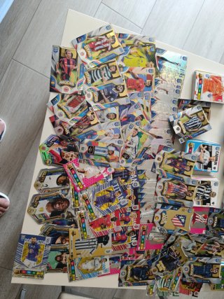 Cromos de fútbol variados