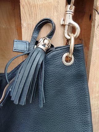 Bolso Piel Negro Jimmy Choo