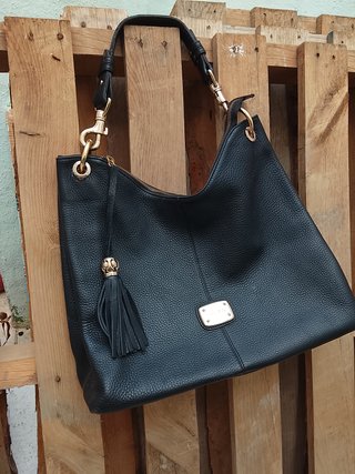 Bolso Piel Negro Jimmy Choo