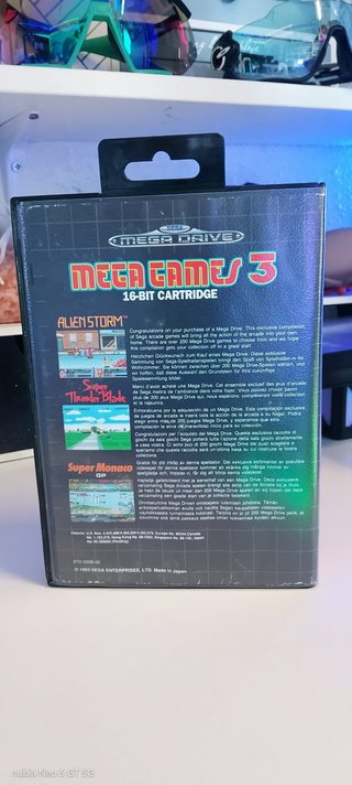 Mega Games 3 Mega Drive Sega
