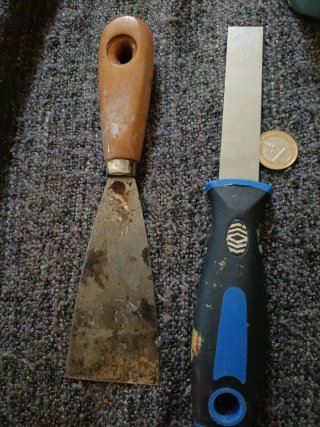 2 Espátulas de mano