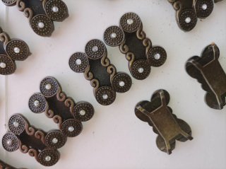Hebillas decorativas vintage. Hay 18.
