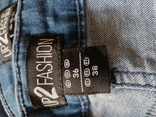Pantalones cortos vaqueros azules