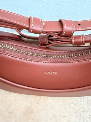 Bolso Polène Número 10 Marrón