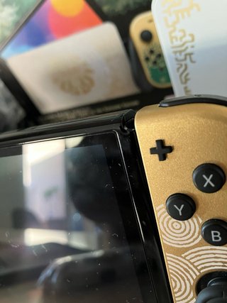 Switch OLED Zelda + Mando Pro + 256GB