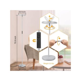 OUTON lámpara de pie LED regulable