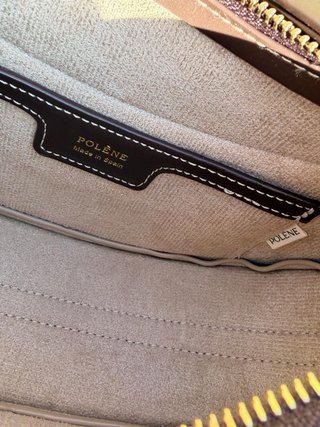 Bolso Polène Número 10 Marrón