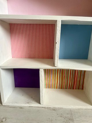 Casa de Muñecas de Madera Hecha a Mano Montessori
