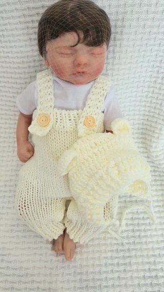 Ropita Reborn Lana es pequeño 0meses muñeca aparte