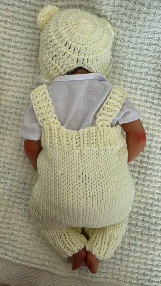 Ropita Reborn Lana es pequeño 0meses muñeca aparte