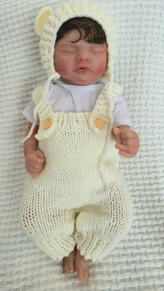 Ropita Reborn Lana es pequeño 0meses muñeca aparte