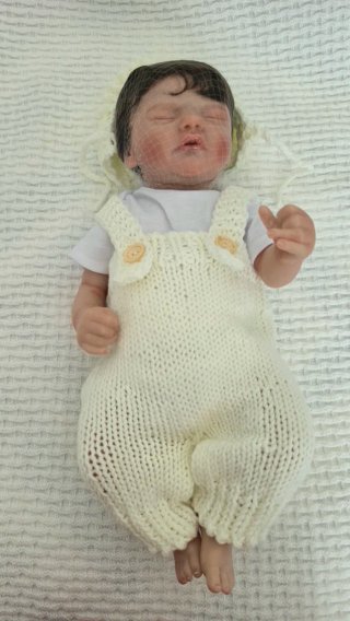 Ropita Reborn Lana es pequeño 0meses muñeca aparte