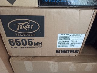 NUEVO Peavey 6505 MH Cabezal Amplificador Guitarra