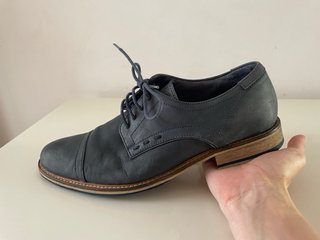Zapatos Oxford/Derby Piel Azul Marino P.i.U.R.E.41