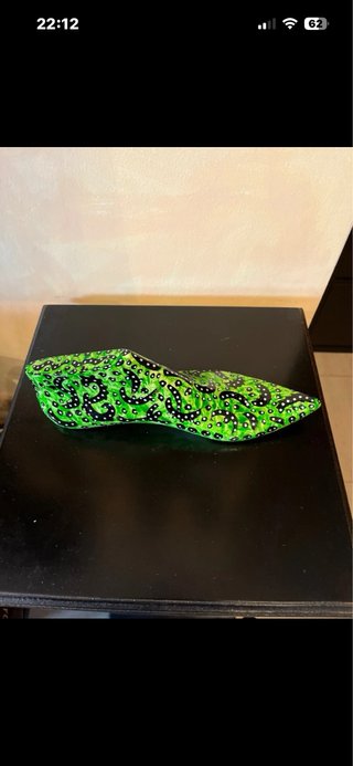 Hormas de madera pintadas a mano