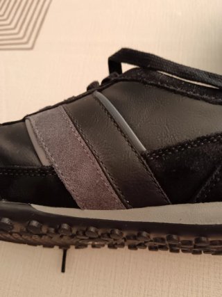 Zapatos Geox Hombre Talla 41 Negros/Grises