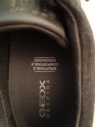 Zapatos Geox Hombre Talla 41 Negros/Grises