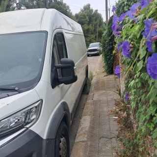 Furgoneta Blanca Citroen Jumper