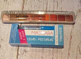 Lote maquillaje DDONNA Paletas Sombras y labiales