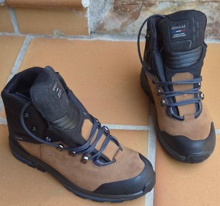 Botas de montaña Forclaz hombre marrones