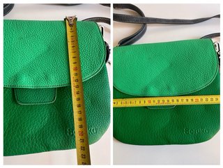 Bolso de piel Soruka verde