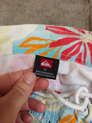 Bañador Quiksilver Y2K Talla 32 Floral