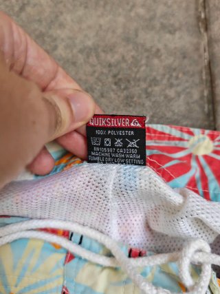 Bañador Quiksilver Y2K Talla 32 Floral