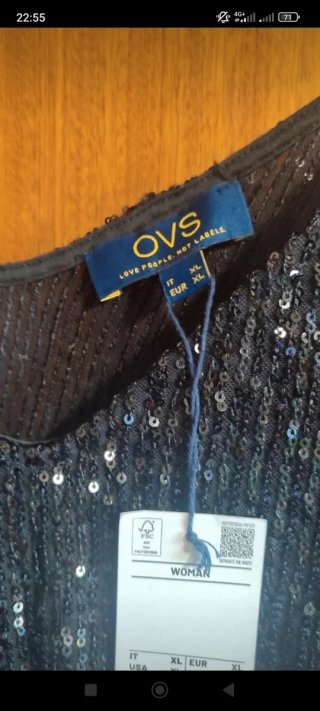 Top OVS nuovo con cartellino