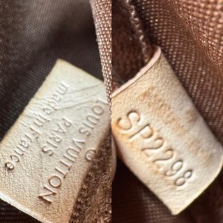 Louis Vuitton Pochette Bandolera Bolsito Marrón