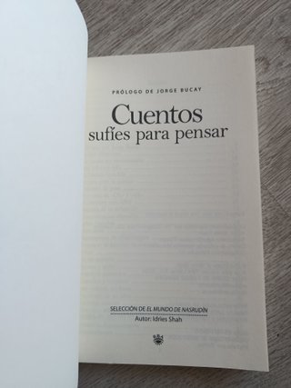 Cuentos sufíes para pensar - Idries Shah