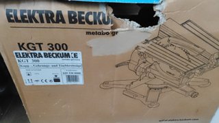 Ingletadora Elektra Beckum KGT 300 + Disco