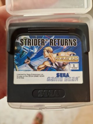 Strider Returns Sega Game Gear Cartuccia