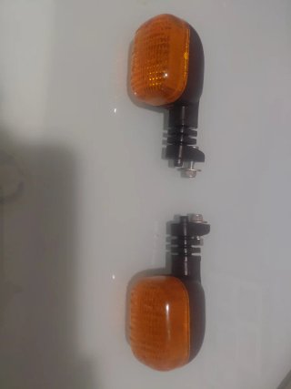 Intermitentes moto ámbar (2 unidades)