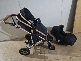 Carrito 3en1 muy comodo se regala cuna de mi perfi